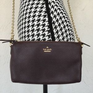 SOLD kate spade leather crossbody